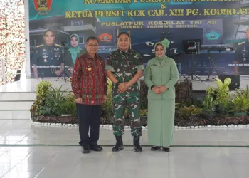 PJ Bupati OKUT  Hadiri Lepas Sambut Danpuslatpur Kodiklatad TNI AD