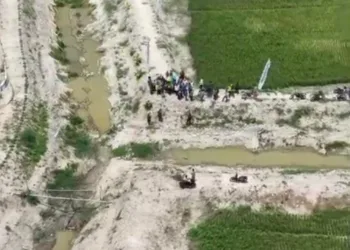 Normalisasi Sawah Dibangun, Masyrakat Rusuan Bahagia Panen Padi Bisa Dua Hingga Tiga kali