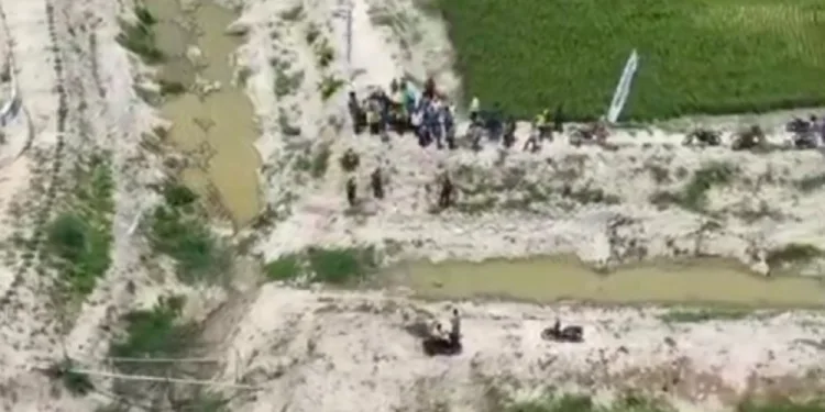 Normalisasi Sawah Dibangun, Masyrakat Rusuan Bahagia Panen Padi Bisa Dua Hingga Tiga kali