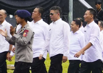 Bupati dan Wabup OKU Timur Ikuti Gladi Bersih Persiapan Pelantikan Periode 2025-2030 di Monas