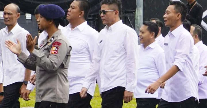 Bupati dan Wabup OKU Timur Ikuti Gladi Bersih Persiapan Pelantikan Periode 2025-2030 di Monas